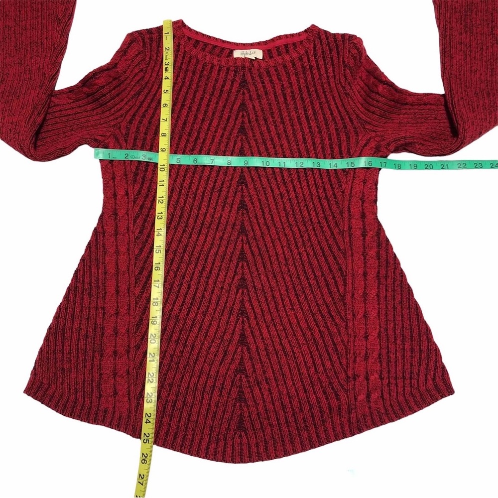 Style & Co Fit and Flare Sweater - Picture 12 of 13